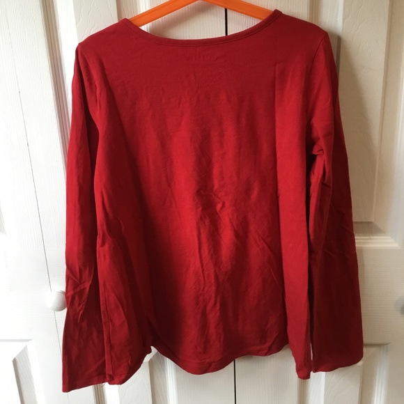 Lands End Christmas Winter Shirt - Picture 3 of 3